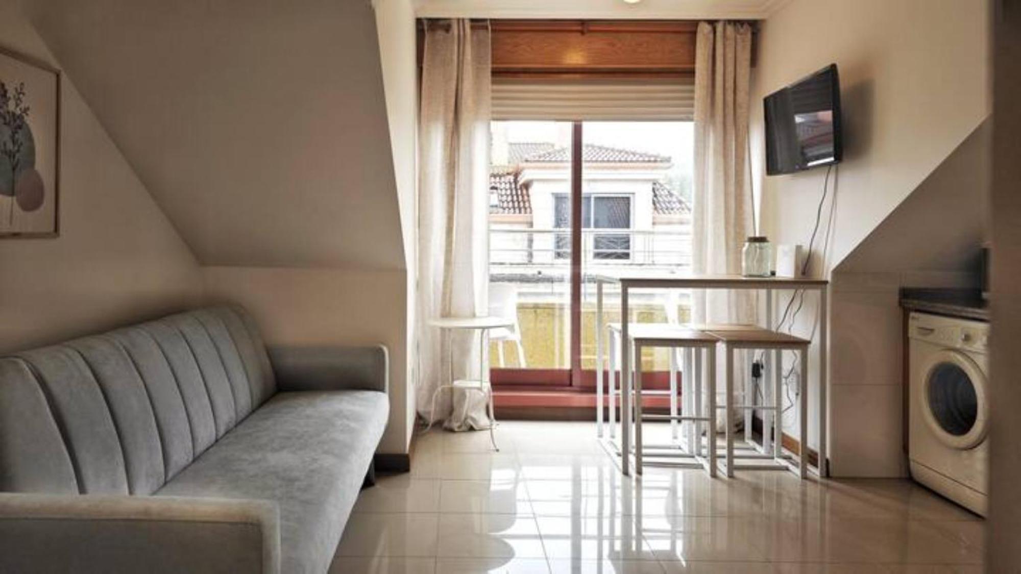 Desconectaengalicia Atico Terraza Playa Panadeira Apartment Sanxenxo Luaran gambar