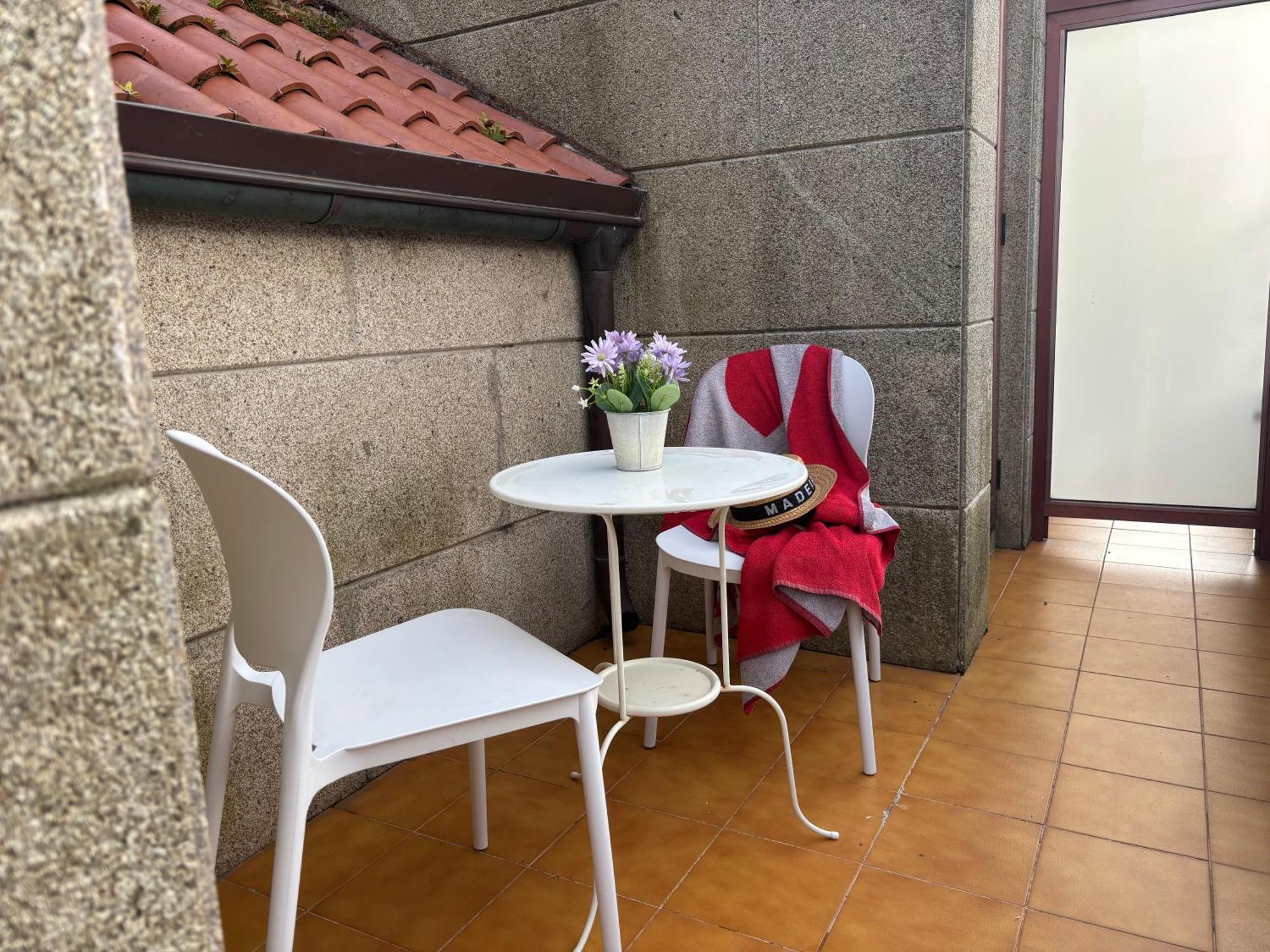 Desconectaengalicia Atico Terraza Playa Panadeira Apartment Sanxenxo Luaran gambar